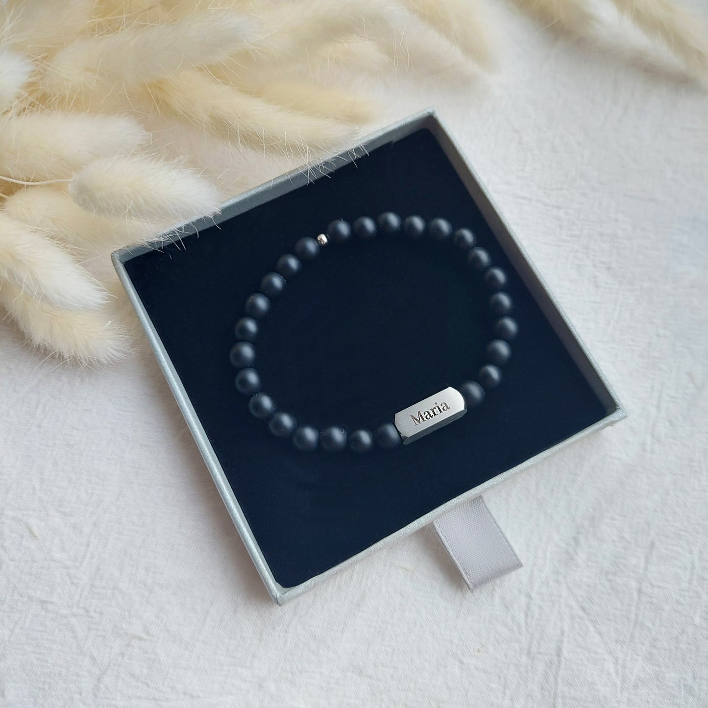 custom engraved gifts for father or grandfather, bracelet engraved with kids names