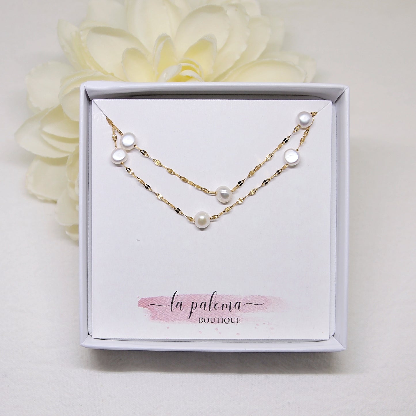 Irregular Freshwater pearl necklace