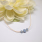 minimal style gemstone choker, necklace for woman