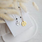family engraved birth flower necklace, personalized woman  jewelry