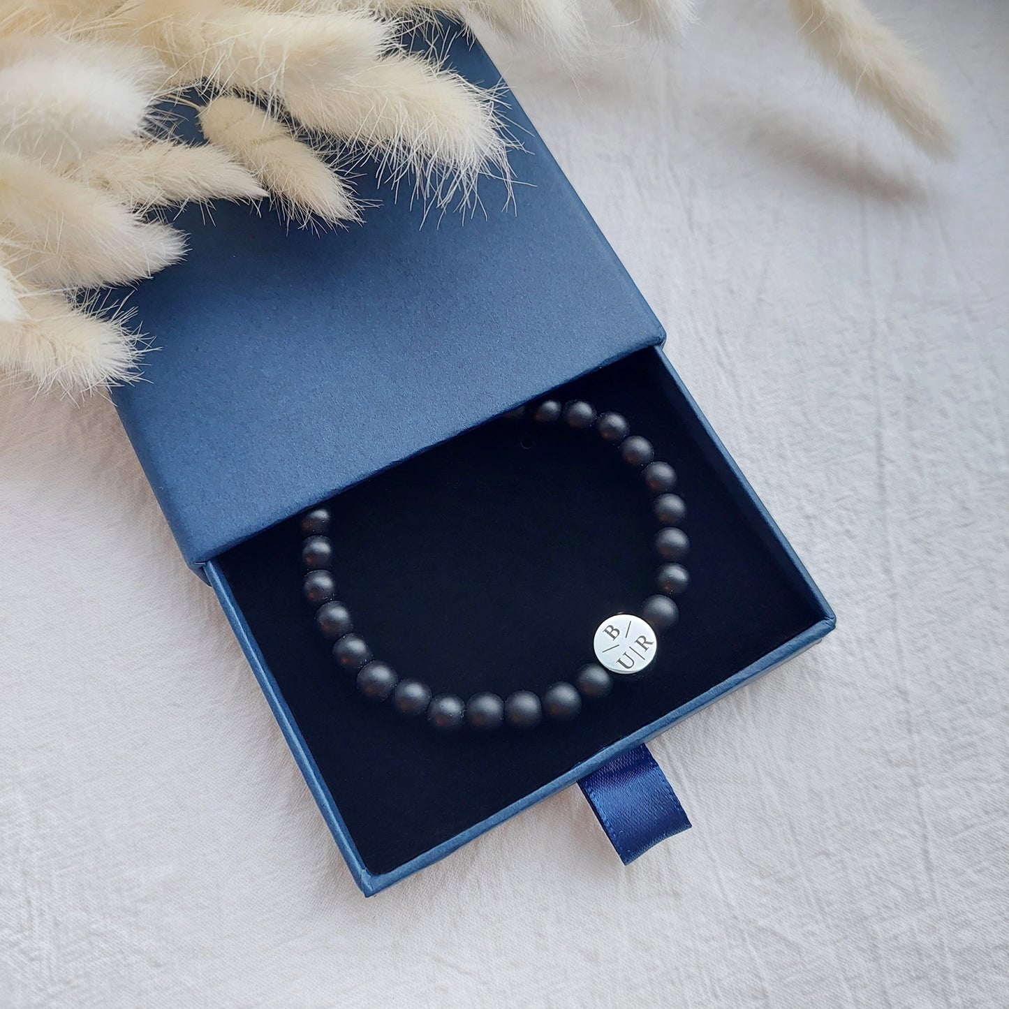 custom engraved mens bracelet, gift for father