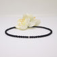 black tourmaline anklet, woman gemstone ewelry