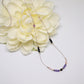 empath protection choker, gemstone cord jewelry