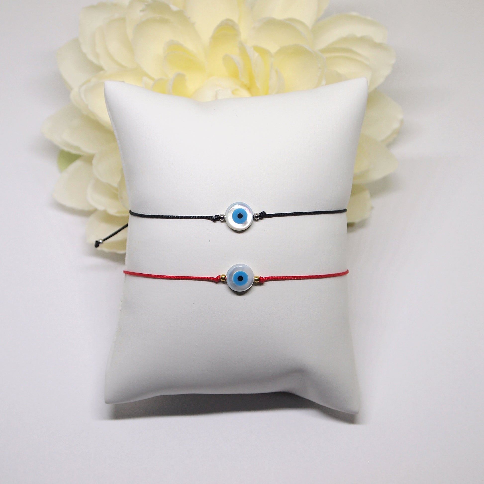 turkish eye red string bracelet, protection cord bracelet