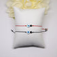 protection red string bracelet, evil eye adjustable bracelet