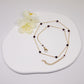 fine garnet necklace, natural gemstone woman choker