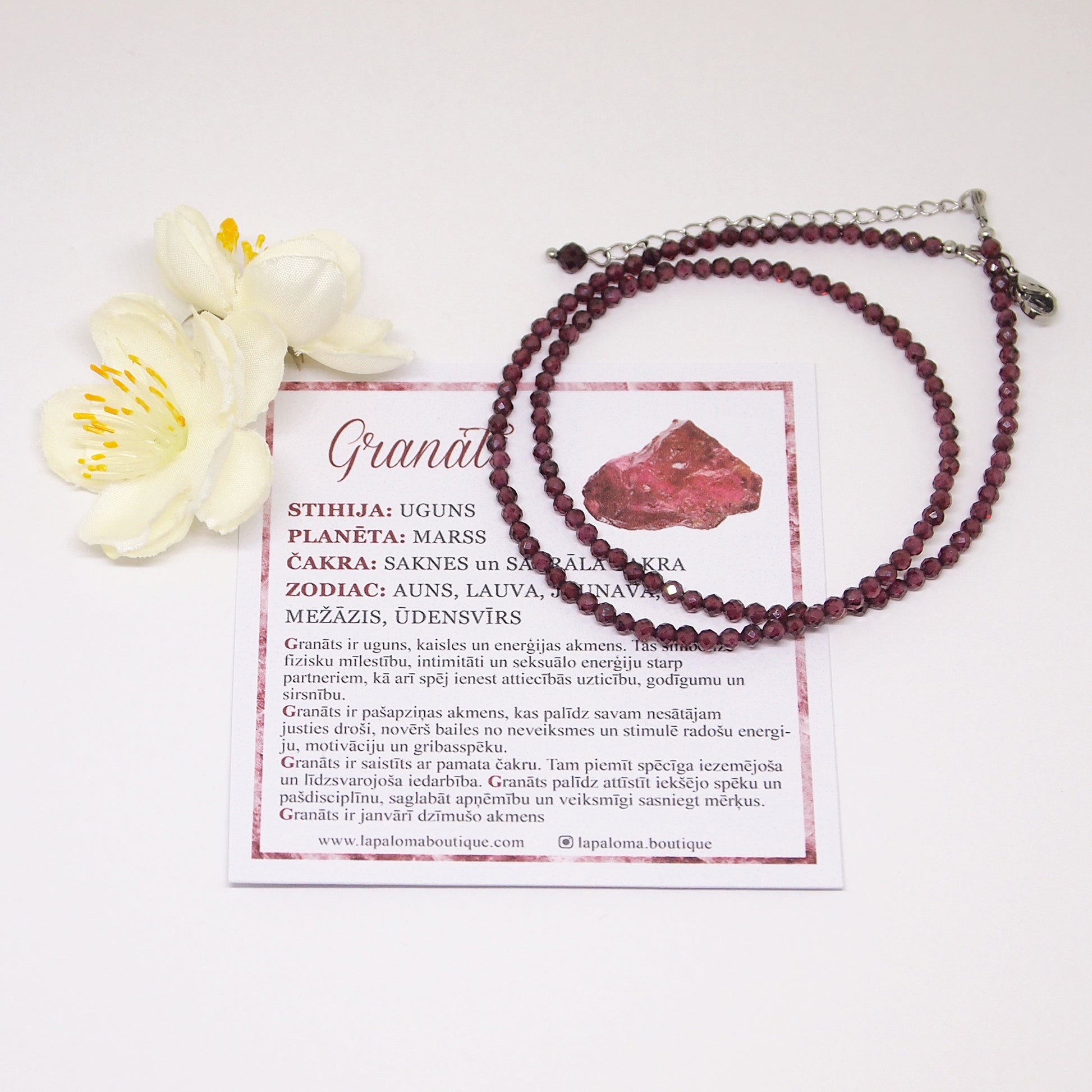 natural garnet necklace, garnet meaning, natural garnet properties