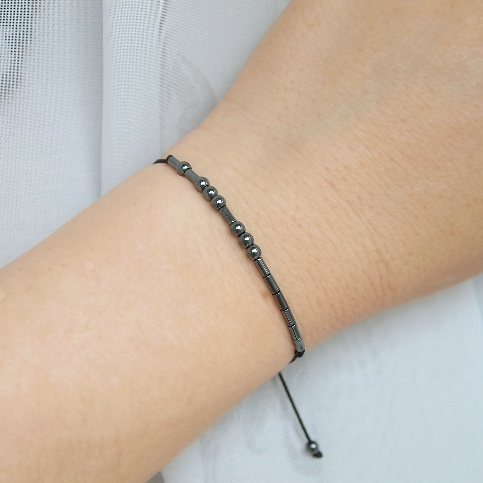 personalized sectet message bracelet, custom jewelry