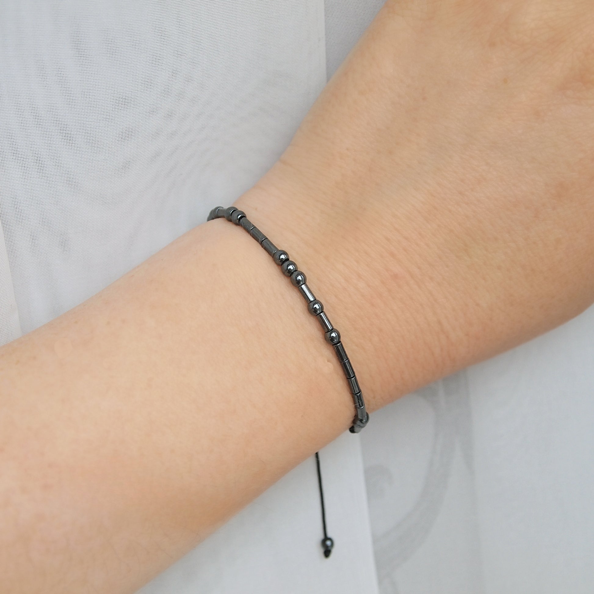 morse code valentines day gift, secret message bracelet