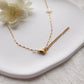 Mother of pearl star necklace