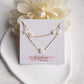white star chain necklace, stainless steel jewelry