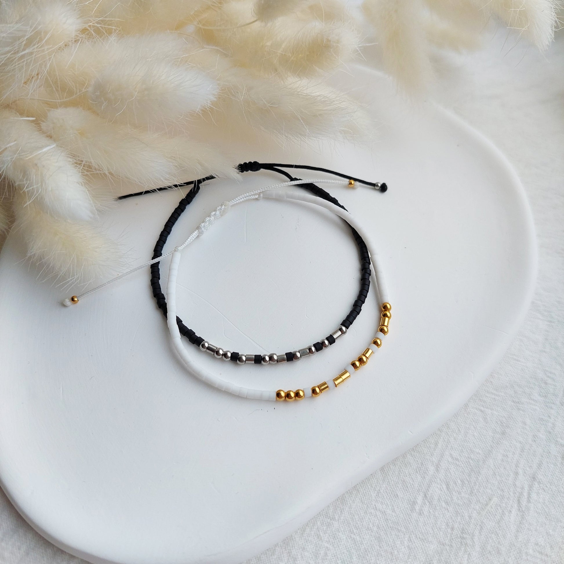 simple meaningful bracelets for couples, gift for valentines day