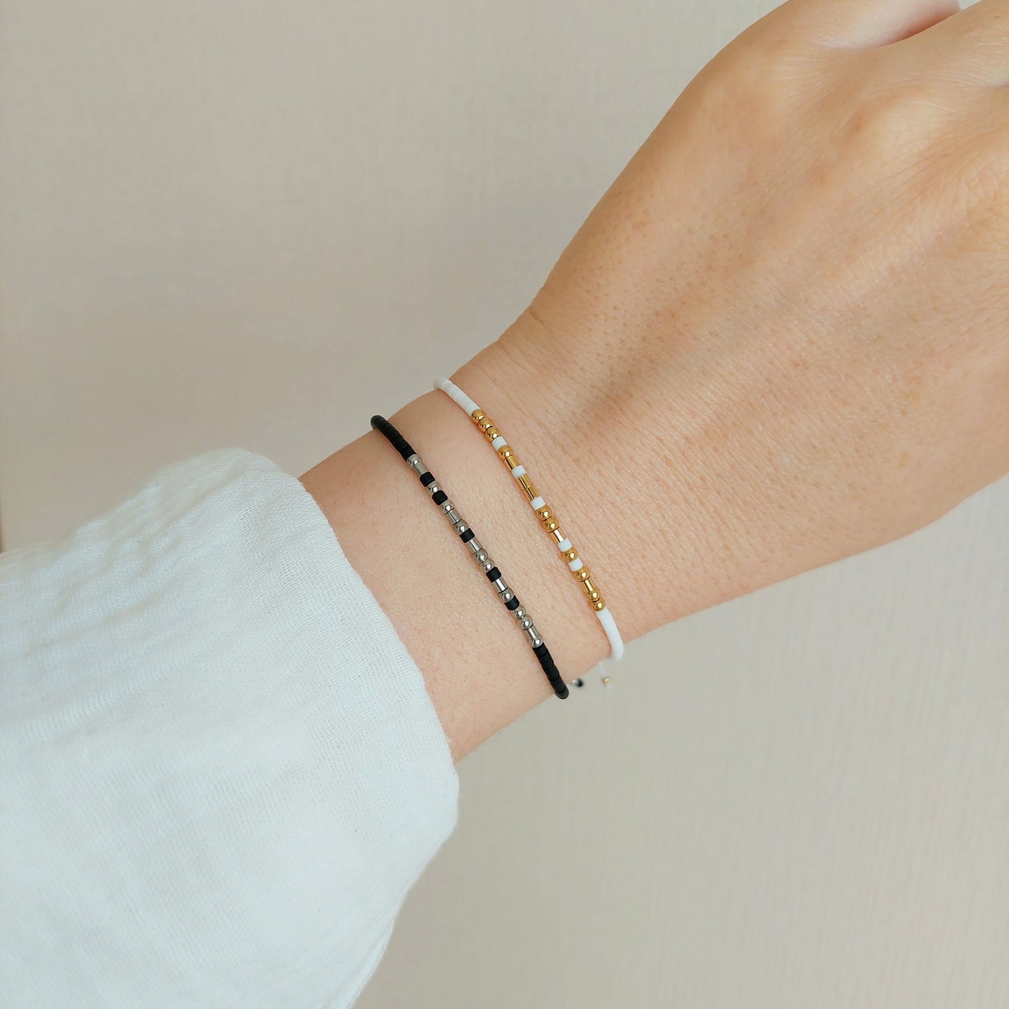 hidden message morse code bracelets