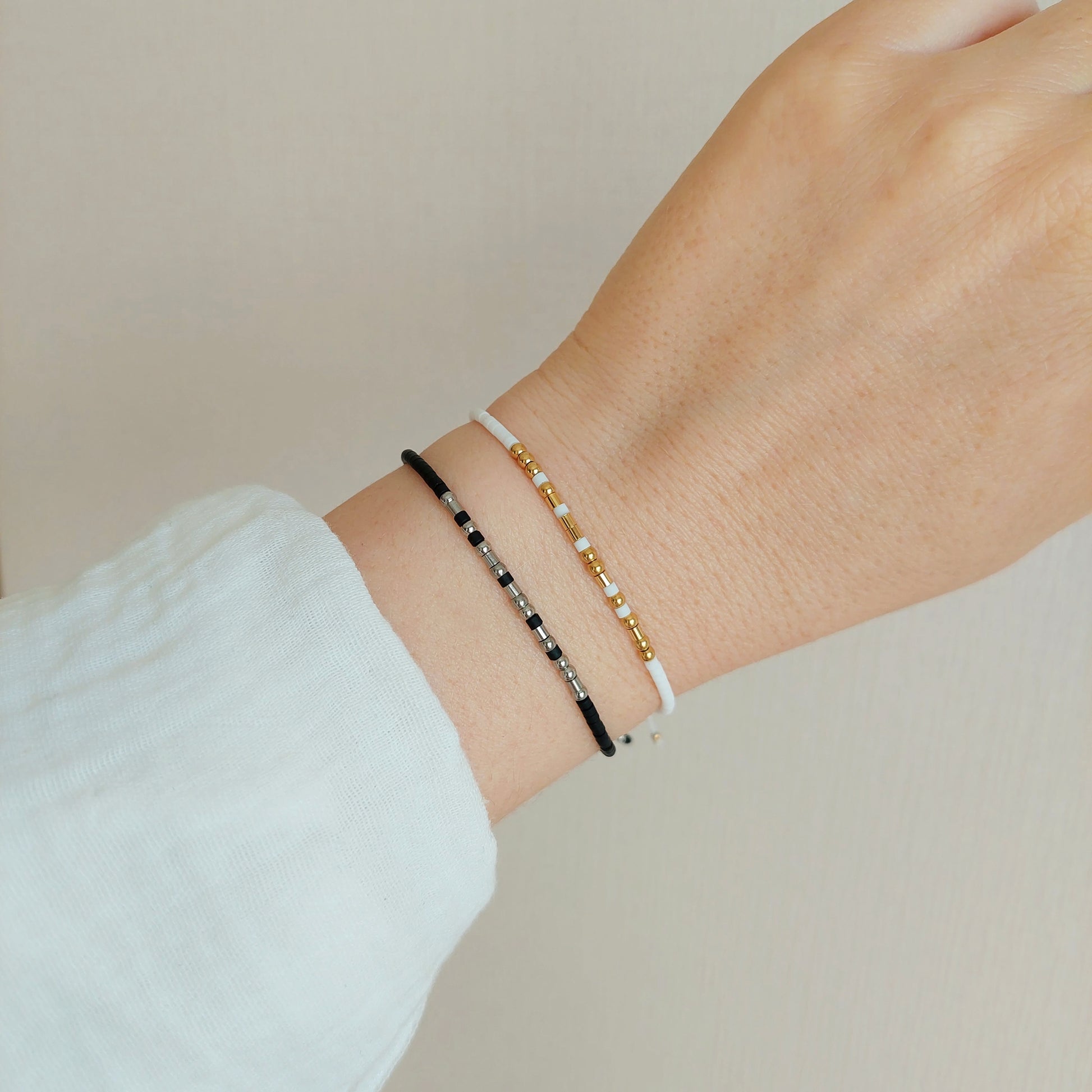 hidden message morse code bracelets