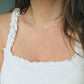 dainty woman pearl choker, gift for her
