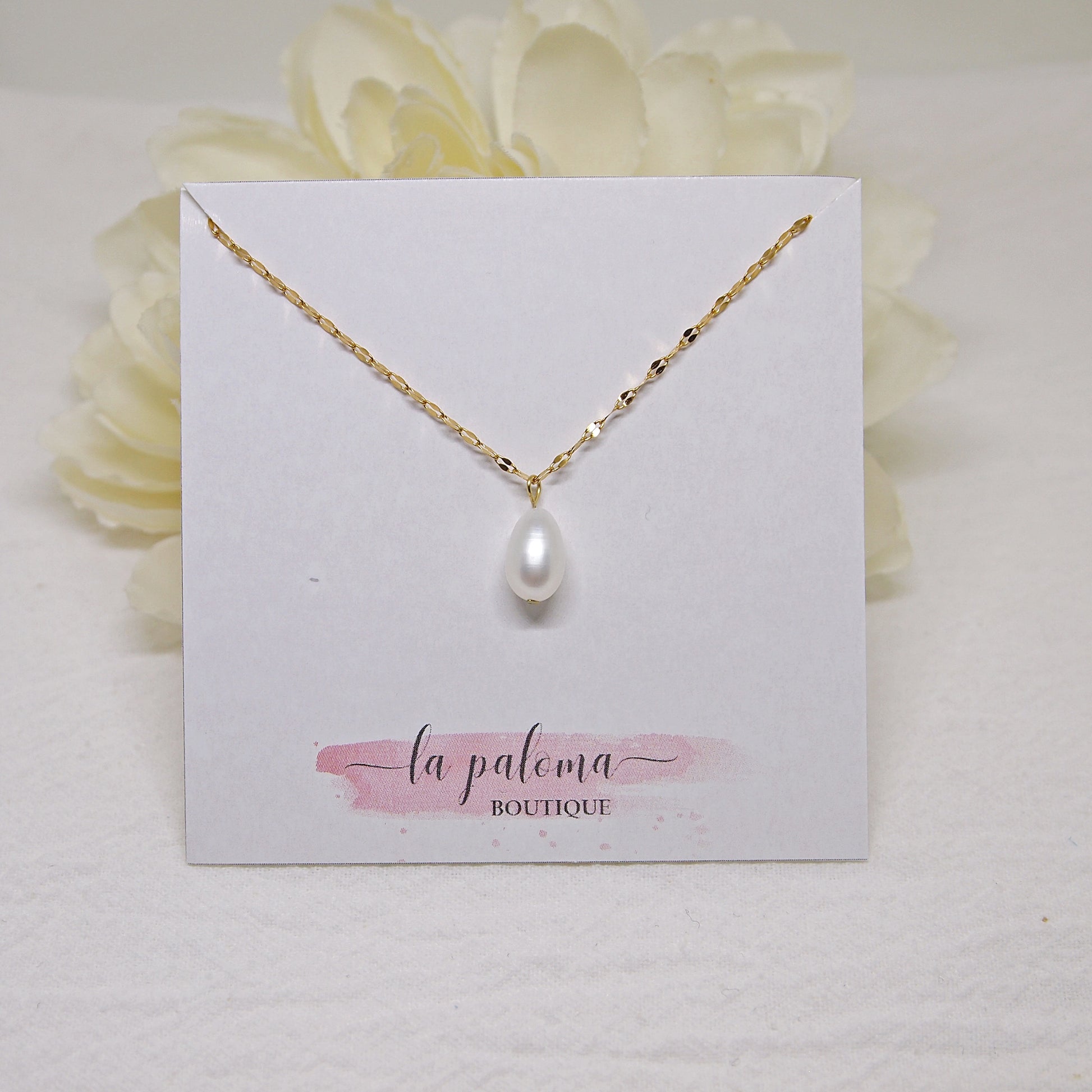 high quality natural pearl necklace, elegant woman jewelry