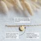 White enamel bead necklace