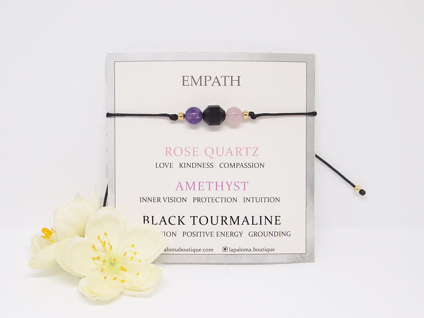 empath crystal set bracelet