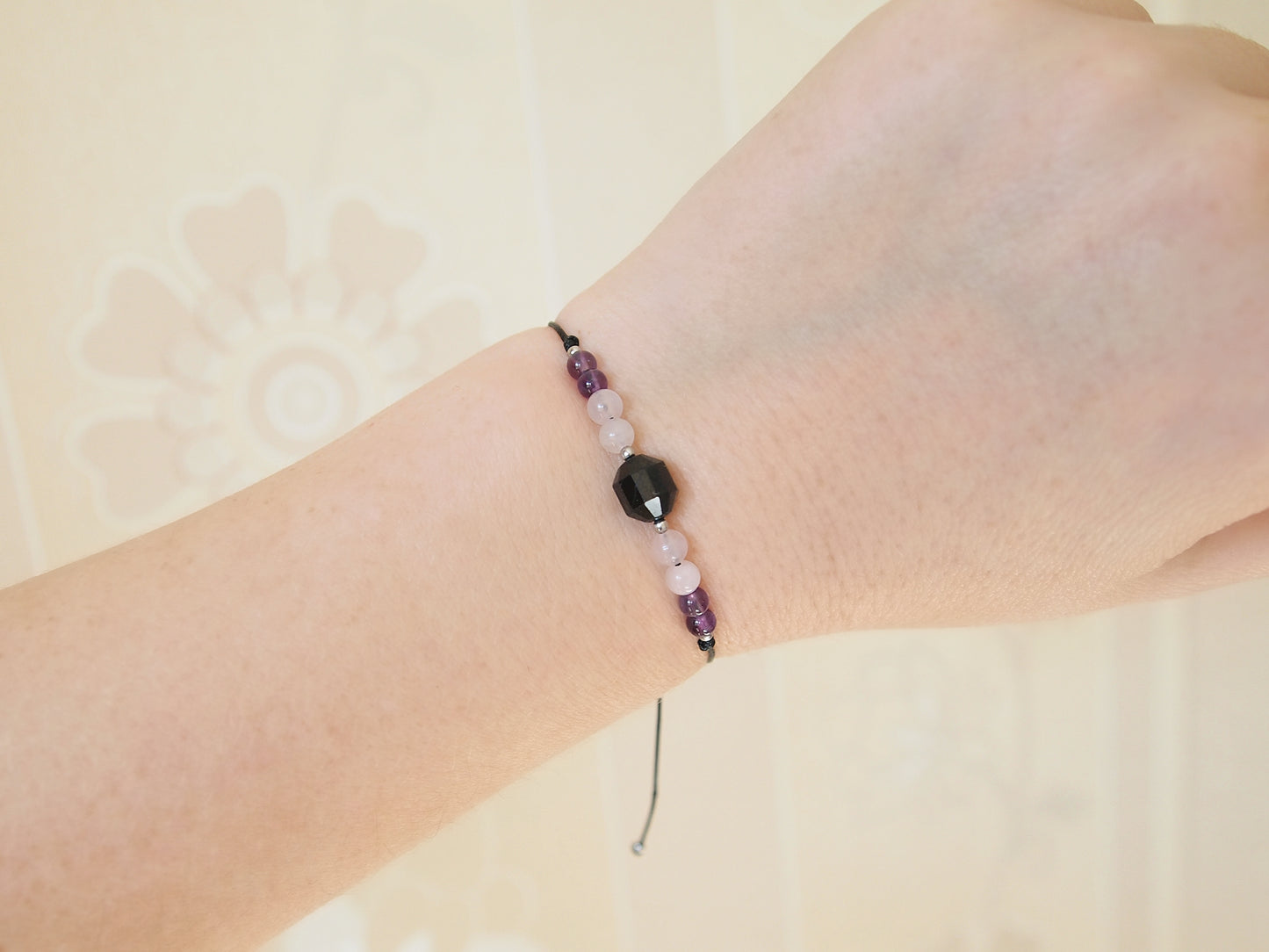 beaded healing gemstone bracelet for empaths