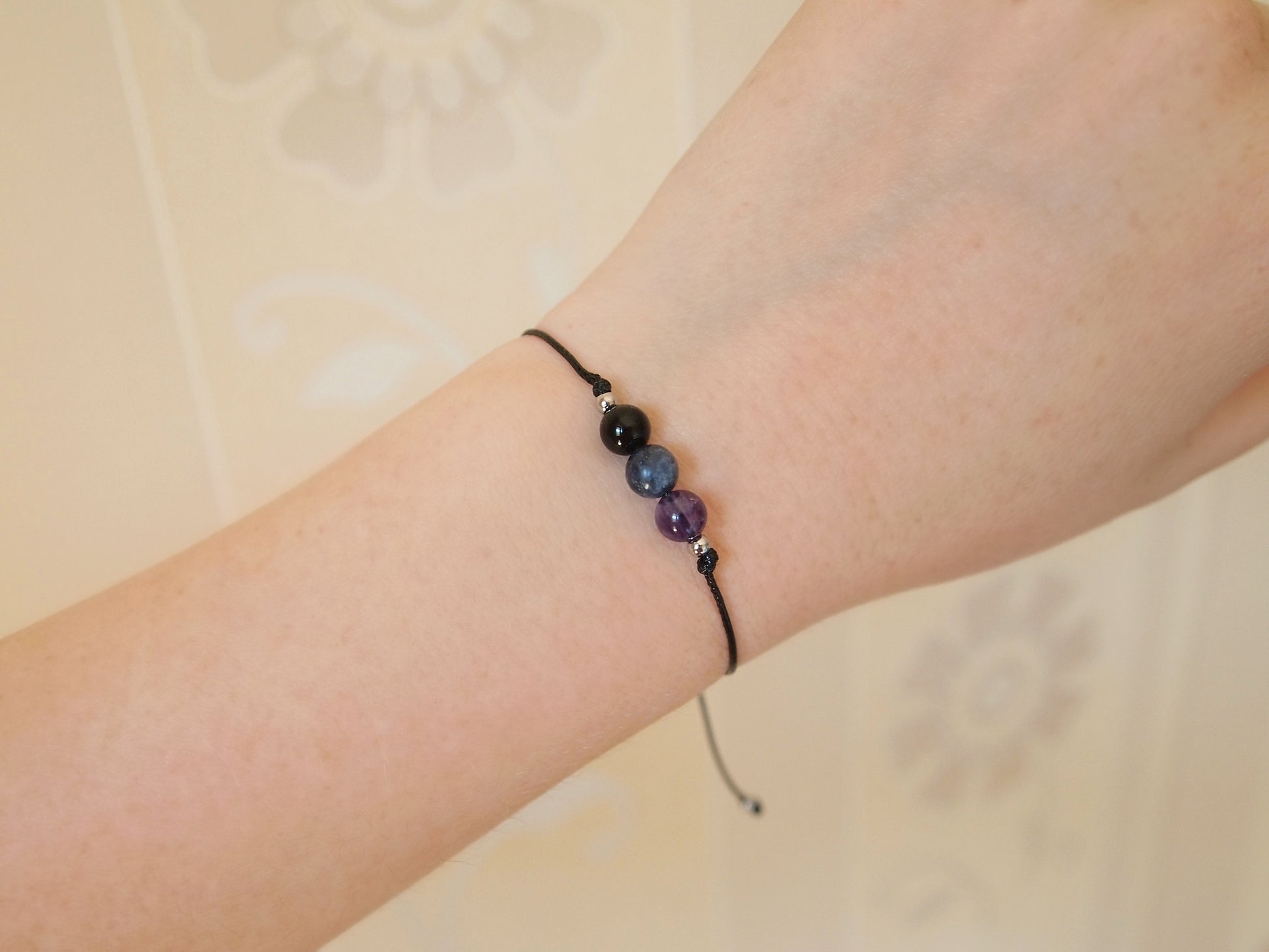 gemstone bracelet for focusing