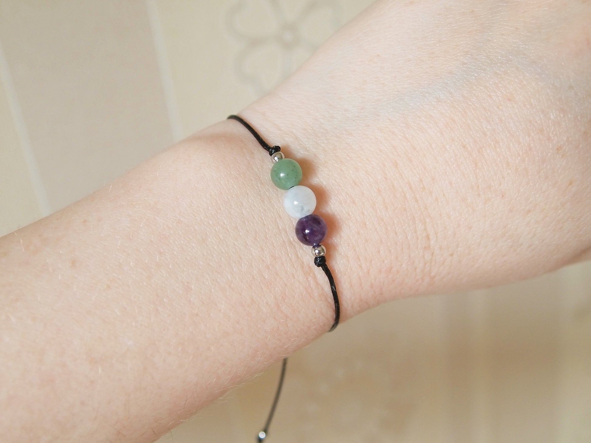 gemini crystal set bracelet, gift for gemini