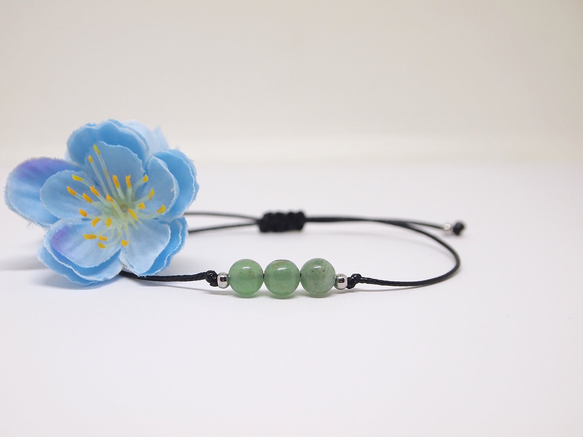 heart chakra healing jewelry, green aventurine bracelet