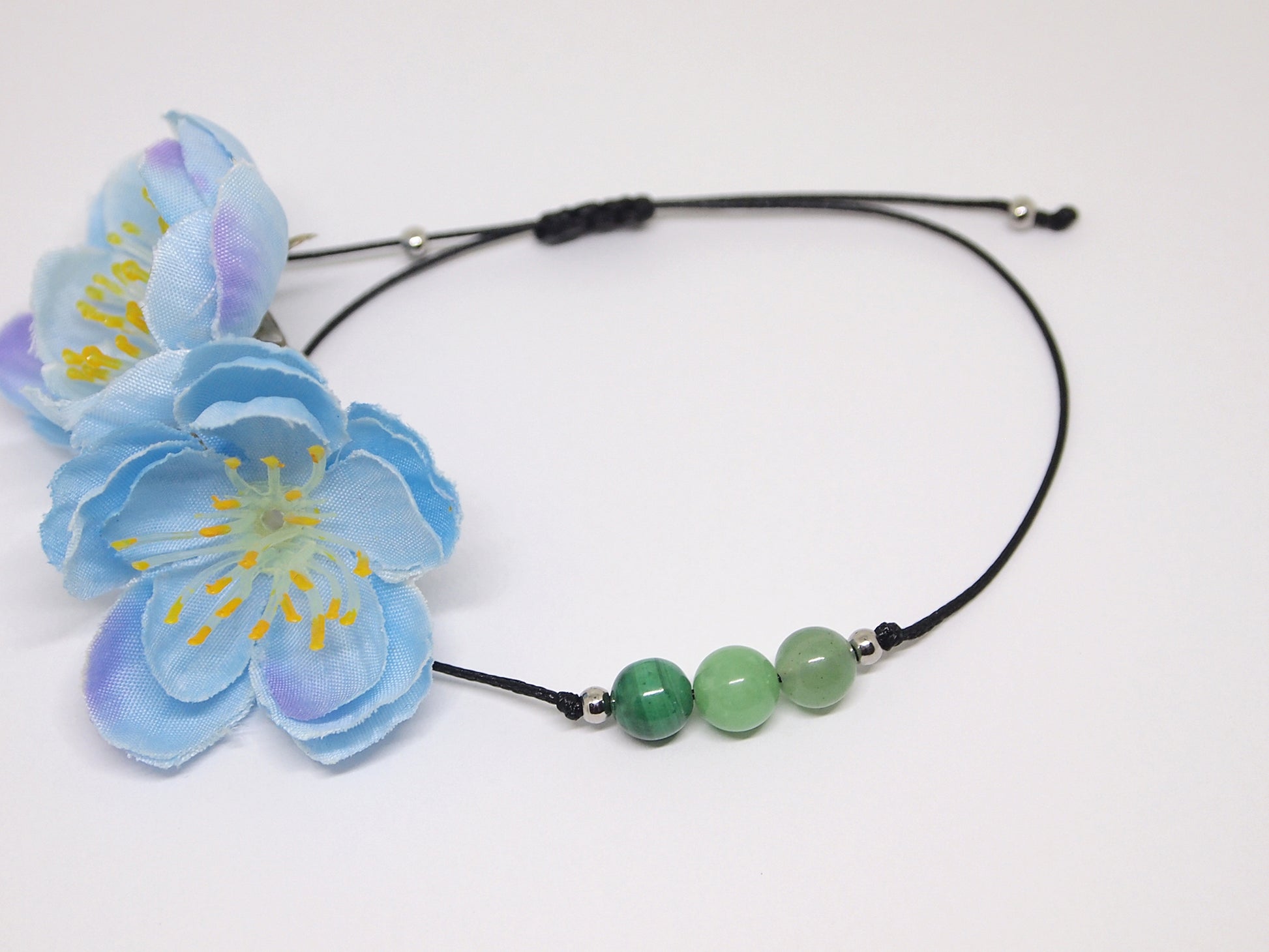 gemstones for heart chakra, anahata cord bracelet