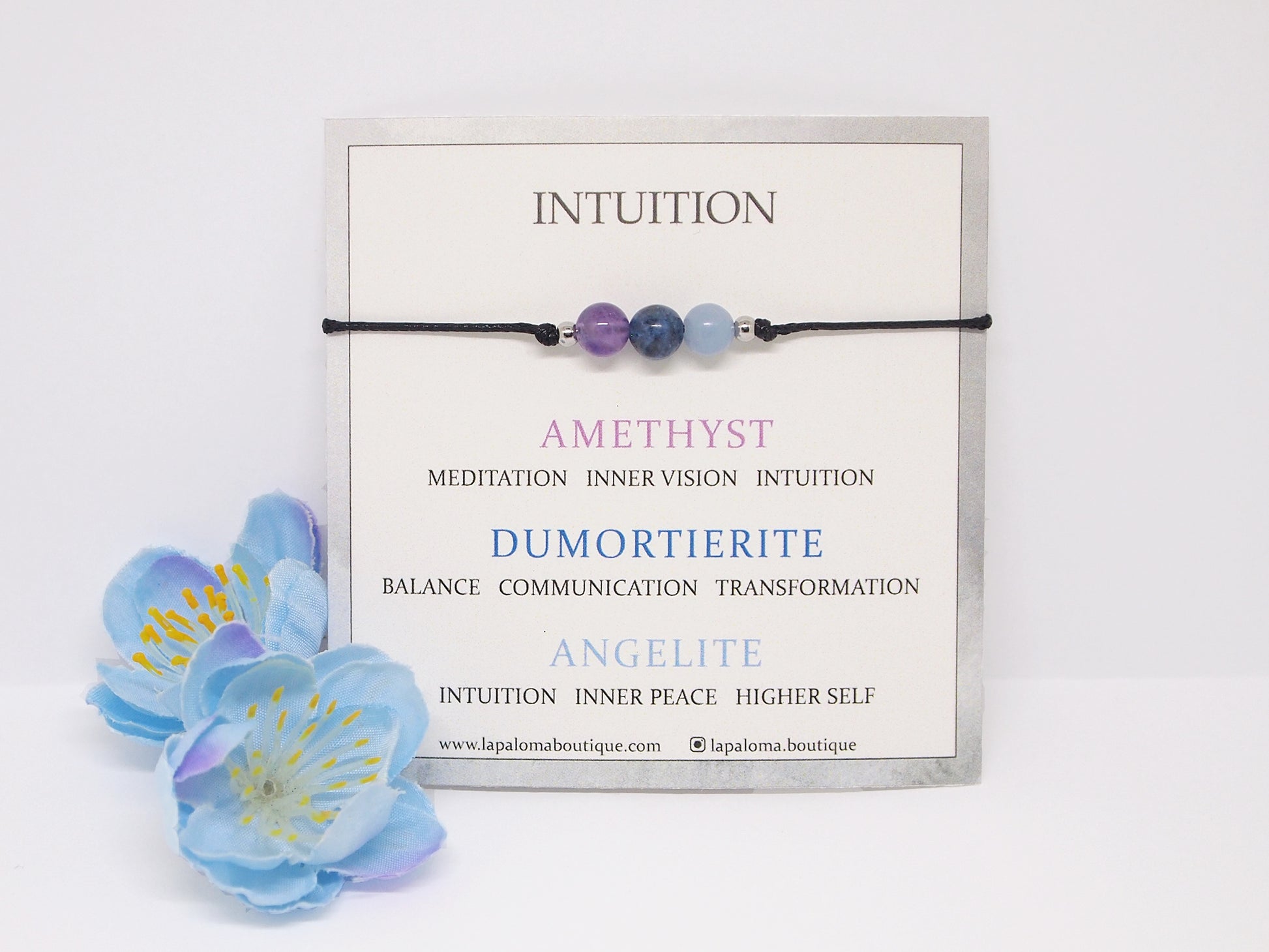 intuition gemstone bracelet