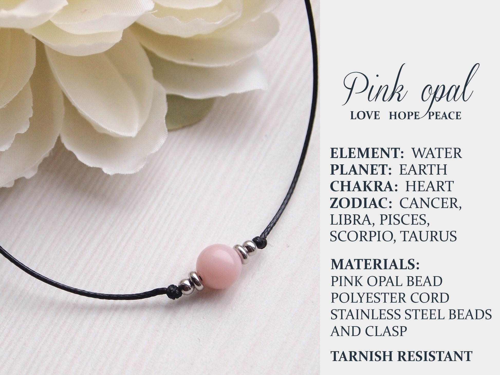 pink opal meaning, pink opal properties
