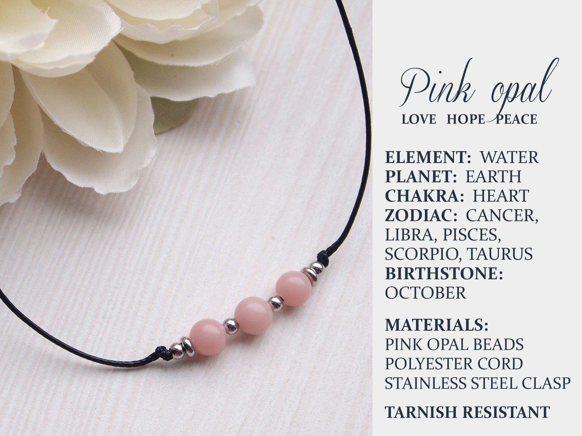 pink opal properties, pink opal meaning