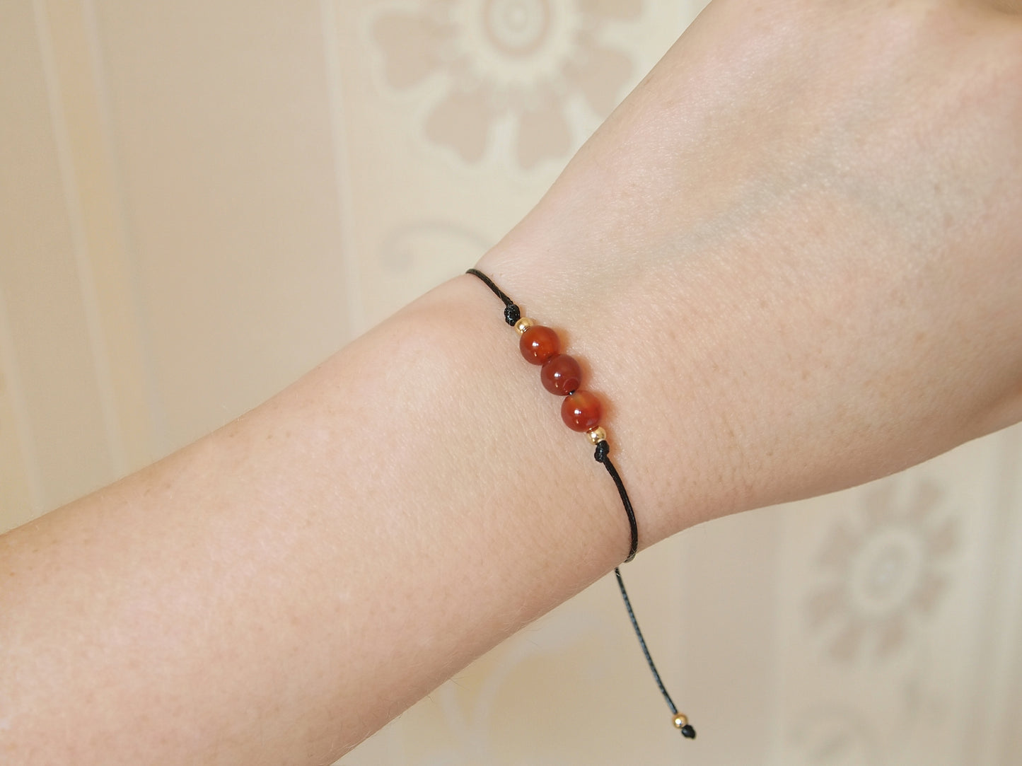 sacral chakra healing carnelian bracelet
