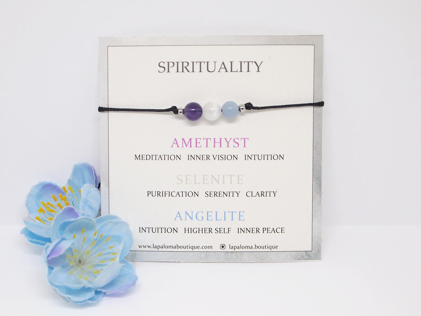 spirituality crystal bracelet