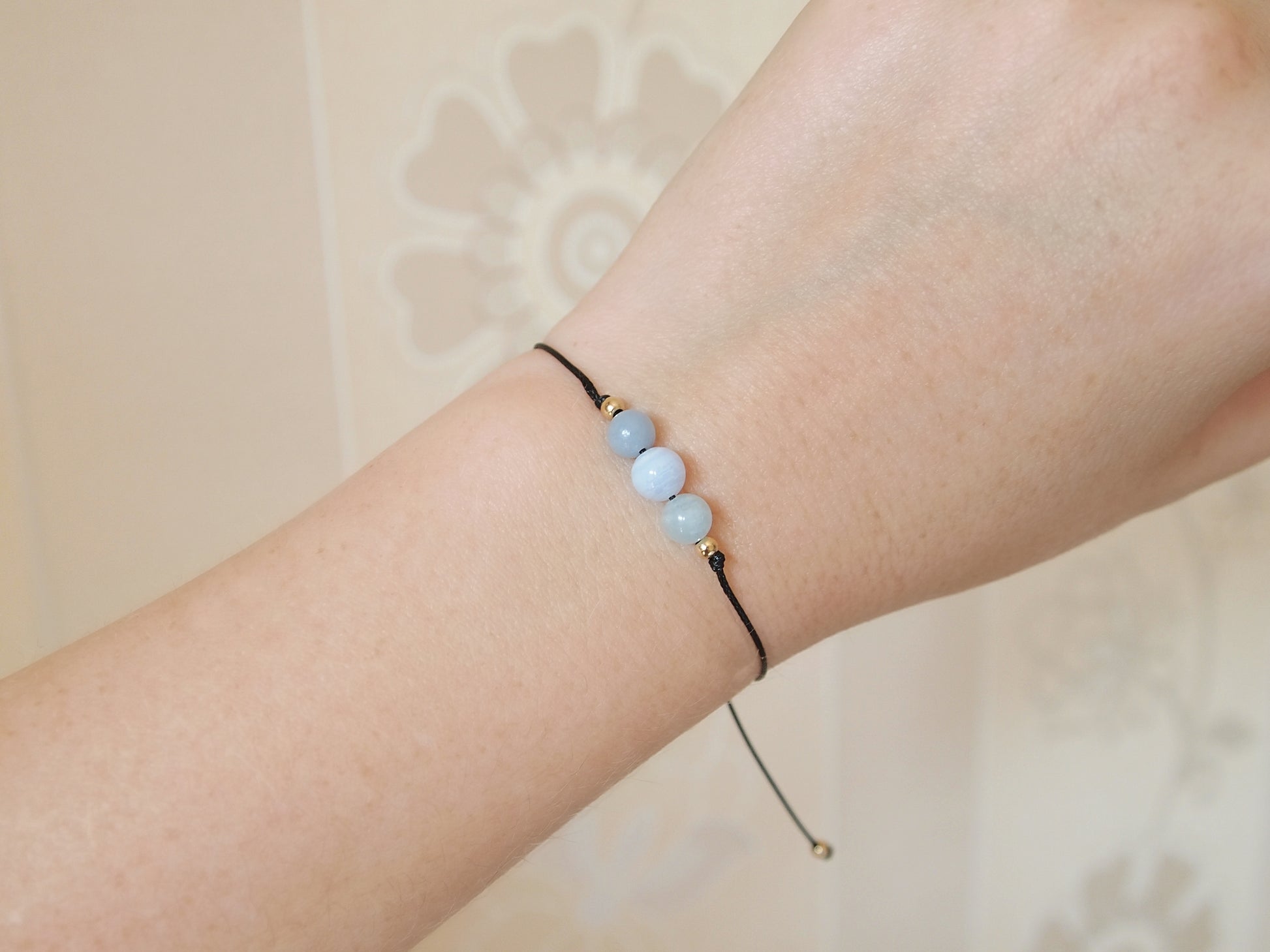 vishuddha healing gemstones, yoga bracelet