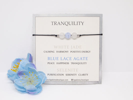 tranquility gemstone bracelet