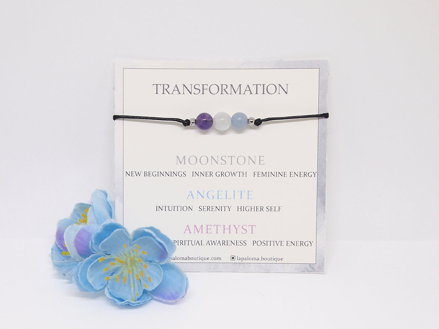 transformation crystal set bracelet