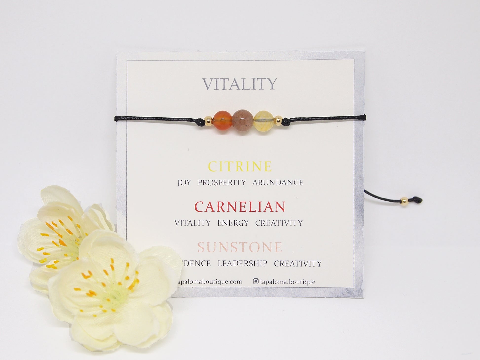 vitality crystals bracelet