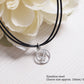 sagitaruis cord necklace, gift for sagittarius